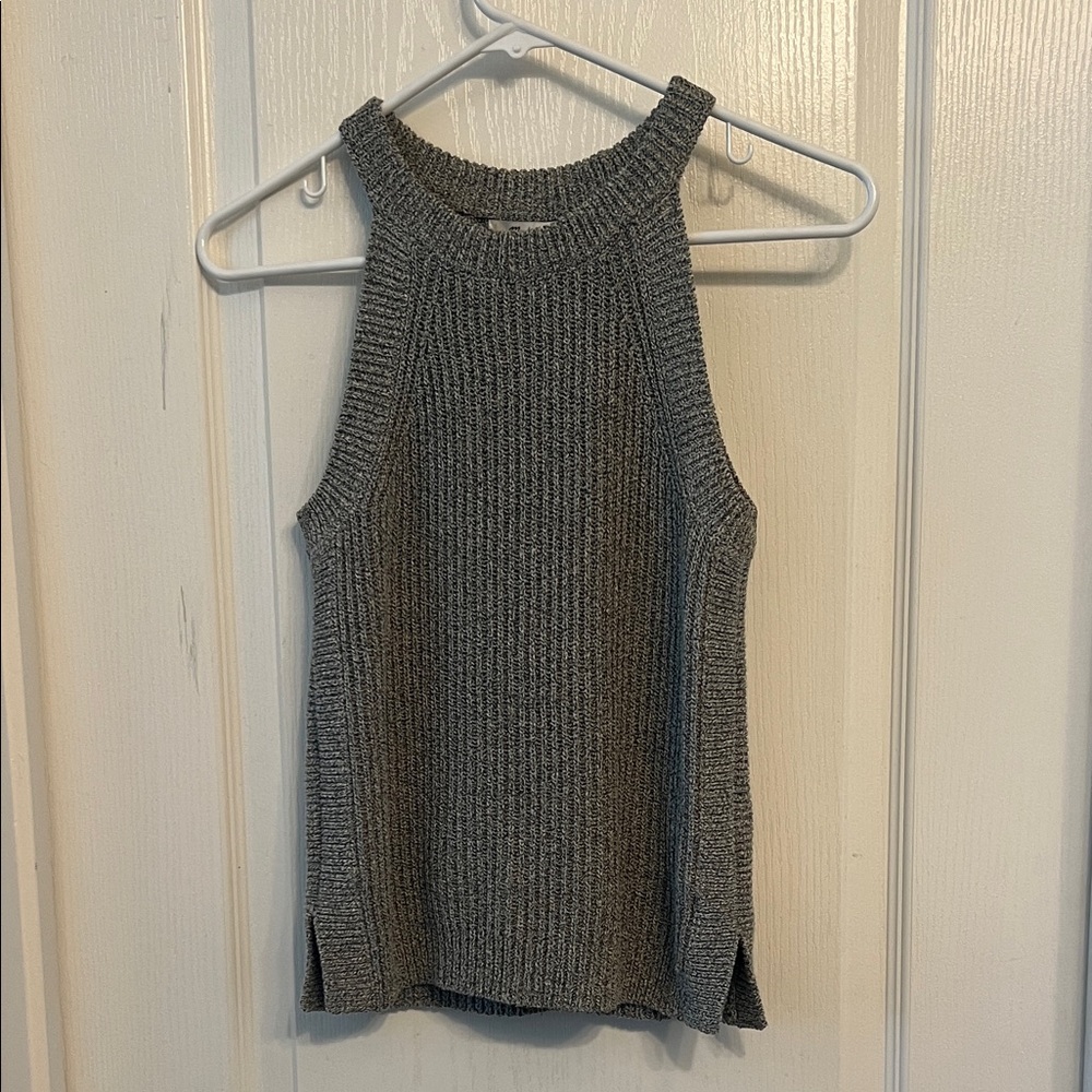 Madewell - Gray Sleeveless Knit Top XS